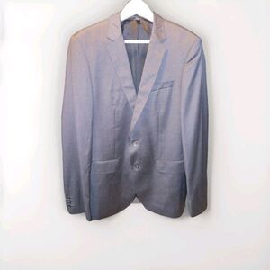 Hugo Boss Men's Super 120 Trabaldo Togna Black Blazer Size 40L 100% Virgin‎ Wool